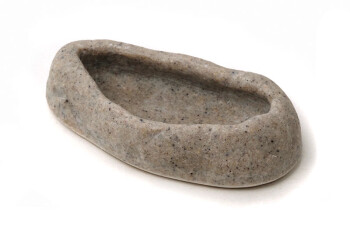 Plastic bowl thick-walled oval small