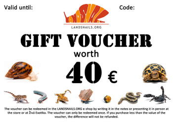 Gift voucher 40 €